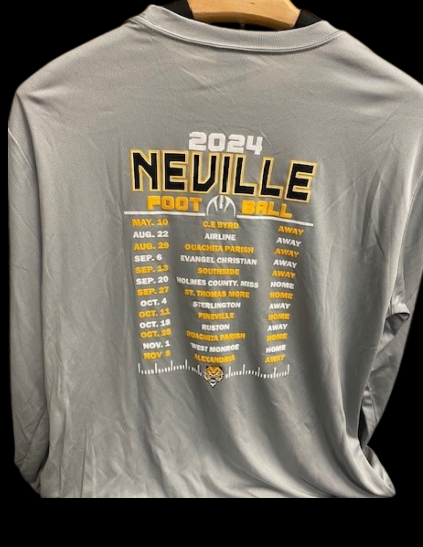 Mens Gray Long Sleeve 2024 Schedule